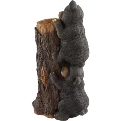 John Timberland Bears On Log Rustic Lodge Bubbler Outdoor Floor Water Fountain With LED Light 28 1/2" For Yard Garden Patio Home Deck Porch Exterior -John Timberland GUEST d20c19d5 6afd 47d7 adf4 b875df1e220a