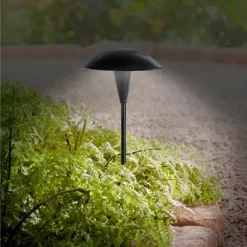 John Timberland Grant 18" High Black LED Mushroom Path Lights Set Of 2 10 John Timberland Grant 18" High Black LED Mushroom Path Lights Set Of 2 -John Timberland GUEST d28f72c1 ad3c 4023 9b8a 341bb82afcf7