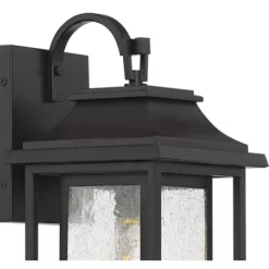 John Timberland Cecile Modern Outdoor Wall Light Fixture Painted Bronze 15" Seeded Clear Glass For Post Exterior Barn Deck House Porch Yard Patio Home -John Timberland GUEST d74dd9a1 d70f 4e6c 8f34 e628690bd137