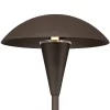 John Timberland Grant 18" High Bronze LED Mushroom Path Lights Set Of 2 -John Timberland GUEST e06cd152 8a32 413d 90bd cd10448dd598