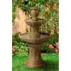 John Timberland Tuscan Garden Rustic 3 Tier Basin Outdoor Floor Water Fountain 41 1/2" For Yard Backyard Garden Patio Home Deck Porch House Exterior 1 John Timberland Tuscan Garden Rustic 3 Tier Basin Outdoor Floor Water Fountain 41 1/2" For Yard Backyard Garden Patio Home Deck Porch House Exterior -John Timberland GUEST e1e58334 efaf 40be b849 9bfca09d534e