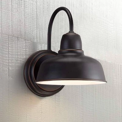 John Timberland Rustic Outdoor Wall Light Fixture Bronze 11 1/4" Urban Barn Farmhouse For Exterior House Porch Patio 3 John Timberland Rustic Outdoor Wall Light Fixture Bronze 11 1/4" Urban Barn Farmhouse For Exterior House Porch Patio