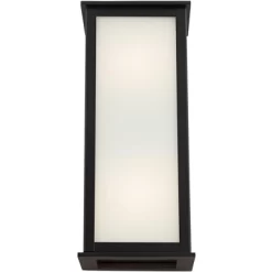 John Timberland Modern Outdoor Wall Light Fixtures Set Of 2 Black 12 3/4" Milky White Glass Panels For Post Exterior Barn Deck -John Timberland GUEST f9969927 4b9c 4092 baaf 8a4d3d25c2fa