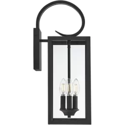 John Timberland Mira Modern Outdoor Wall Light Fixture Flat Black 21 1/2" Clear Glass For Post Exterior Barn Deck House Porch Yard Posts Patio Home 16 John Timberland Mira Modern Outdoor Wall Light Fixture Flat Black 21 1/2" Clear Glass For Post Exterior Barn Deck House Porch Yard Posts Patio Home -John Timberland GUEST f9e699cd 42ec 4b44 a58f 9b9bd30e3e3c