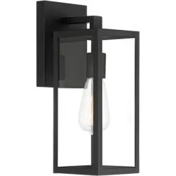 John Timberland Titan Modern Outdoor Wall Light Fixtures Set Of 2 Mystic Black 14 1/4" Clear Glass For Post Exterior Barn Deck House Porch Yard Patio 11 John Timberland Titan Modern Outdoor Wall Light Fixtures Set Of 2 Mystic Black 14 1/4" Clear Glass For Post Exterior Barn Deck House Porch Yard Patio -John Timberland GUEST fd56127d 0646 483b 8db8 e355efe63285